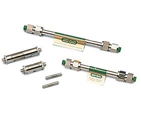 high performance liquid chromatography column.